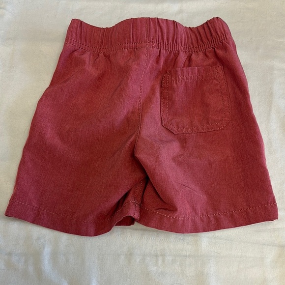 OshKosh B'gosh Red Casual Elastic Waist Shorts - Picture 4 of 4
